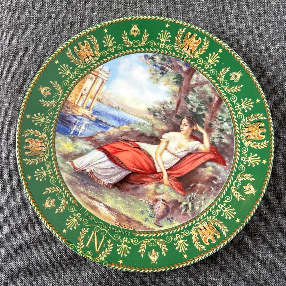 “L'Impératrice Joséphine” Limoges Decorative Plate